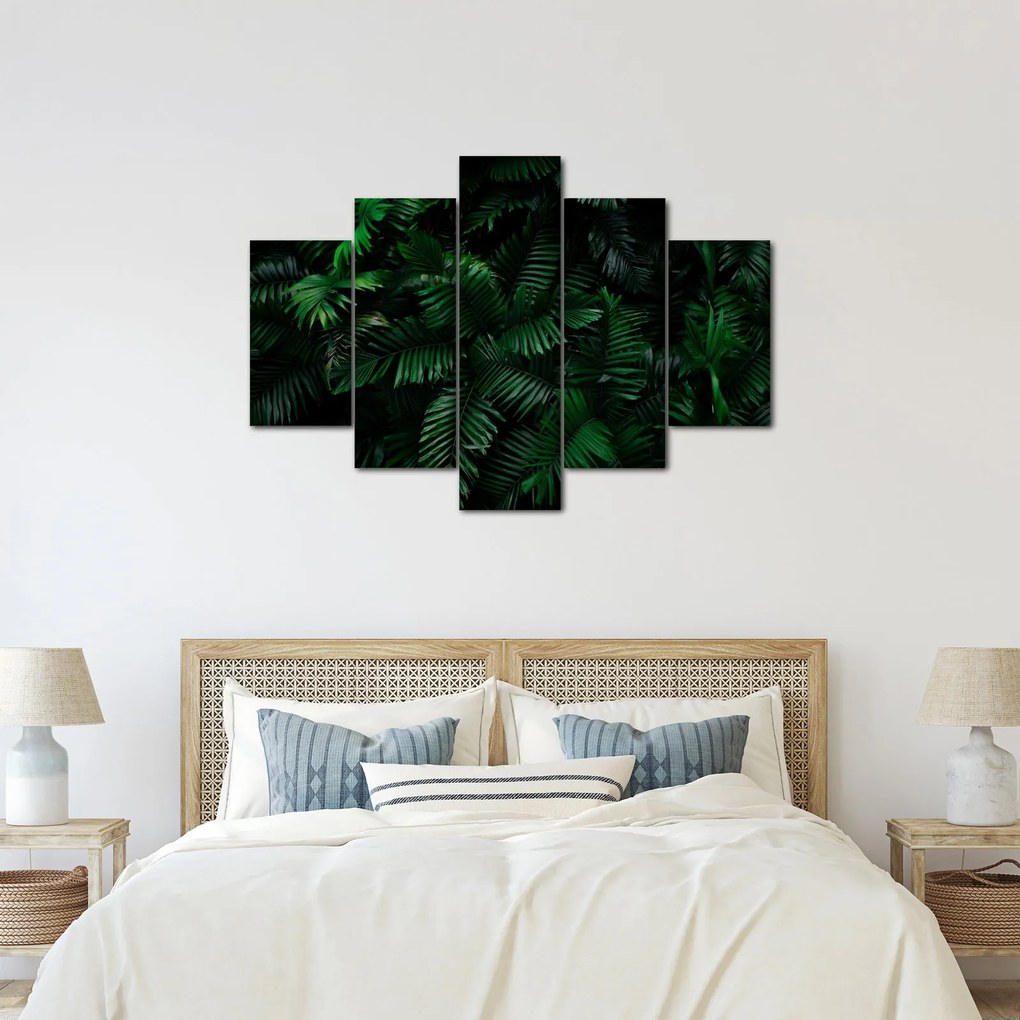 Kép - trópusi páfrány (150x105 cm)