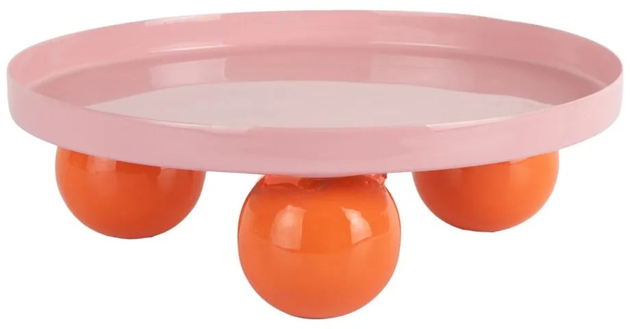 Fém dekoratív tálca ø 20 cm Double Funky – PT LIVING