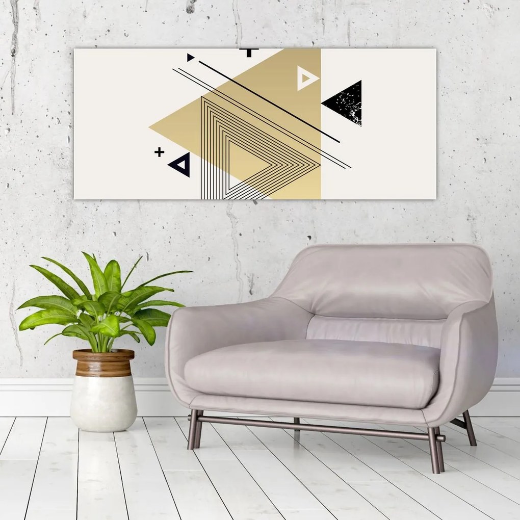 Kép - Geometriai formák N⁰4 (120x50 cm)