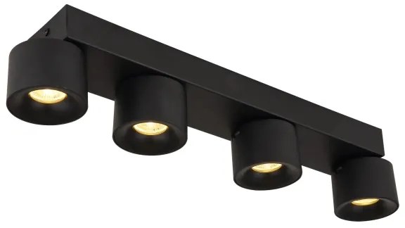 Globo 56961-4B - LED Spotlámpa RAE 4xLED/6W/230V fekete