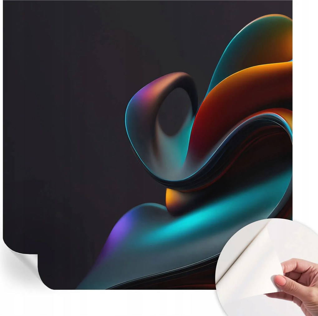 Fotótapéta Dekoratív Fali Tapéta Fotók Színes Örvény 250x250