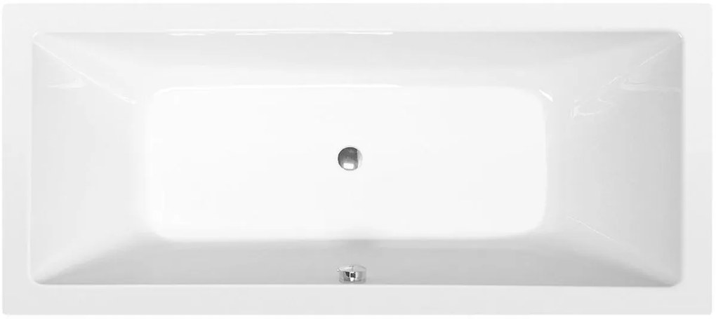 Polysan Krysta slip téglalap alakú fürdőkád 180x70 cm fehér 72906S