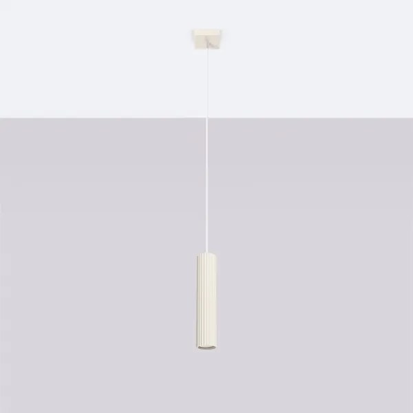 Brilagi - LED függeszték kábelen CRESTO 1xGU10/10W/230V krémszínű