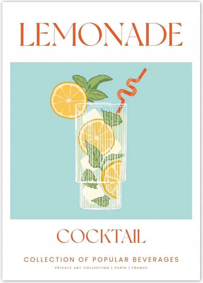 Poszterek 50x70 Ital Limonádé Koktél