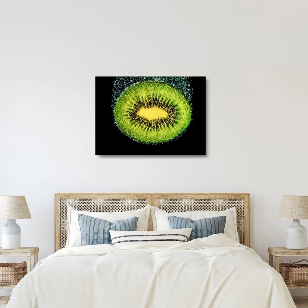 Kép - kivi részlete a vízben  (üvegen) (70x50 cm)