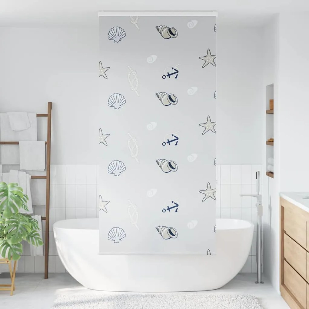 zuhanyzó redőny kazettával 110x240 cm szövetszélesség 106 cm