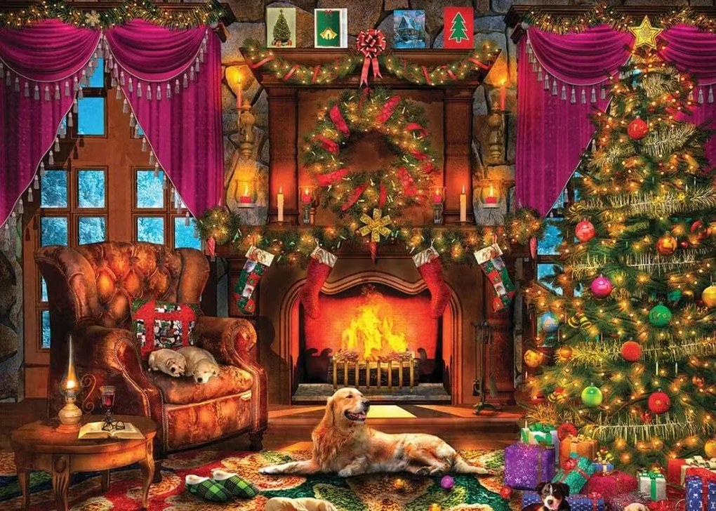 Wesen puzzle 1000 db-os karácsonyi motívum 70 x 50 cm