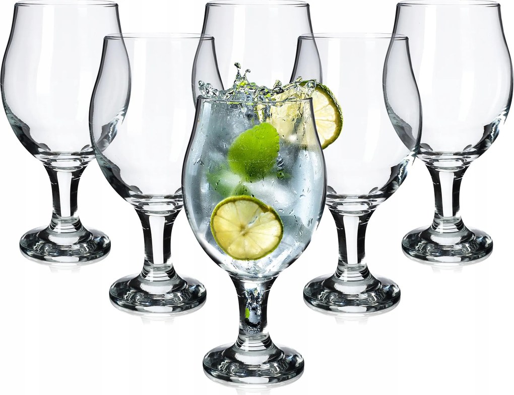 Ginu Tonik Sörös Poharak 570ml Pohár Szett 6 db-os