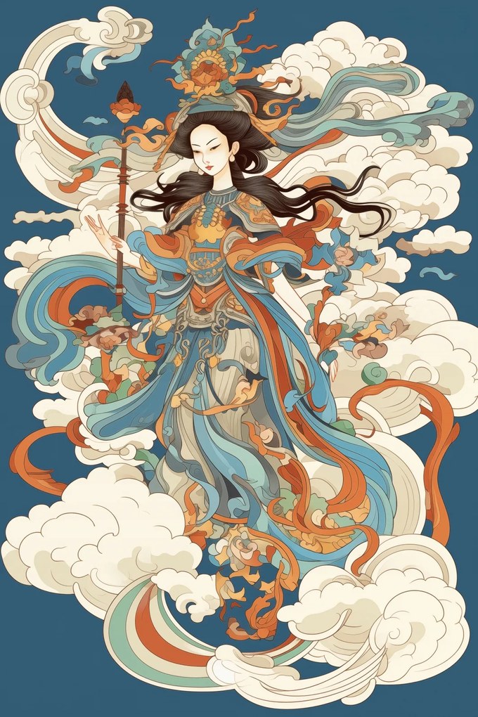 Poszter 20x30cm Mennyei látnoknő