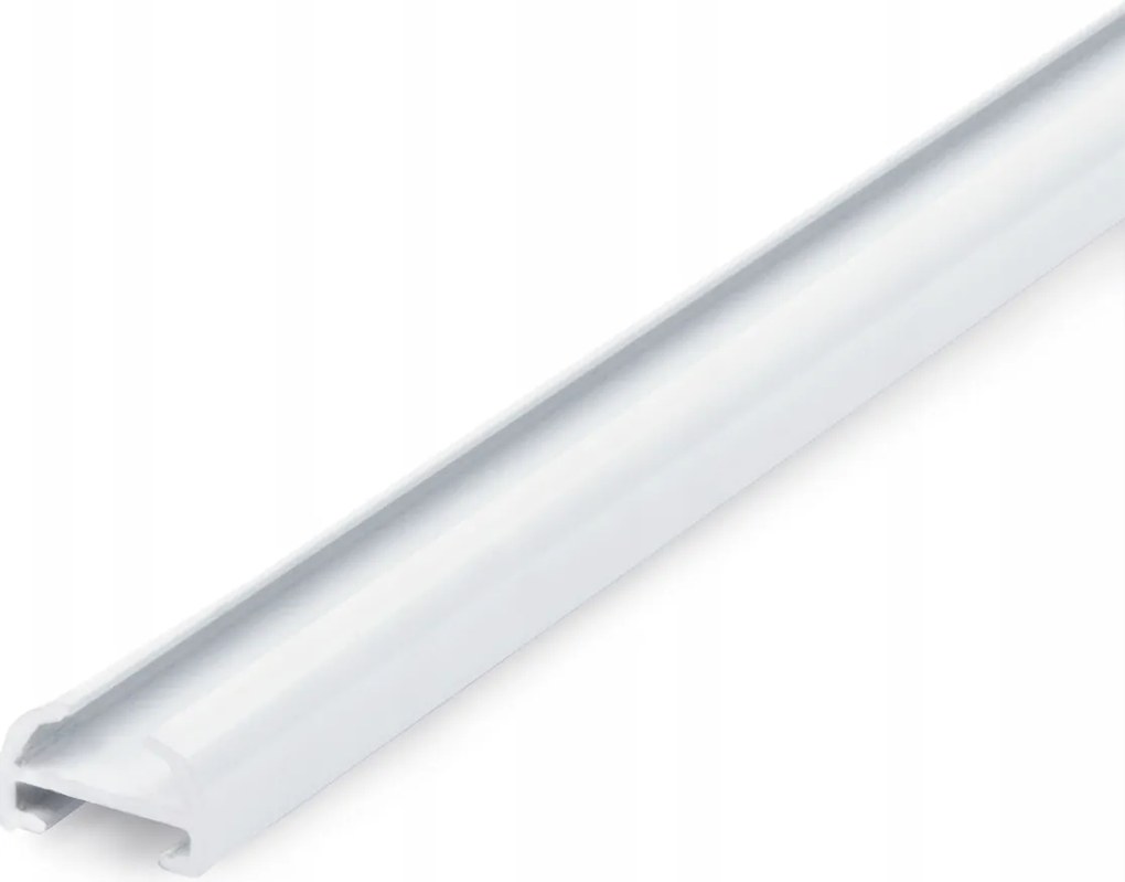 Falra szerelhető alumínium sín Mennyezeti függönykarnis 1 sávos 100cm fehér