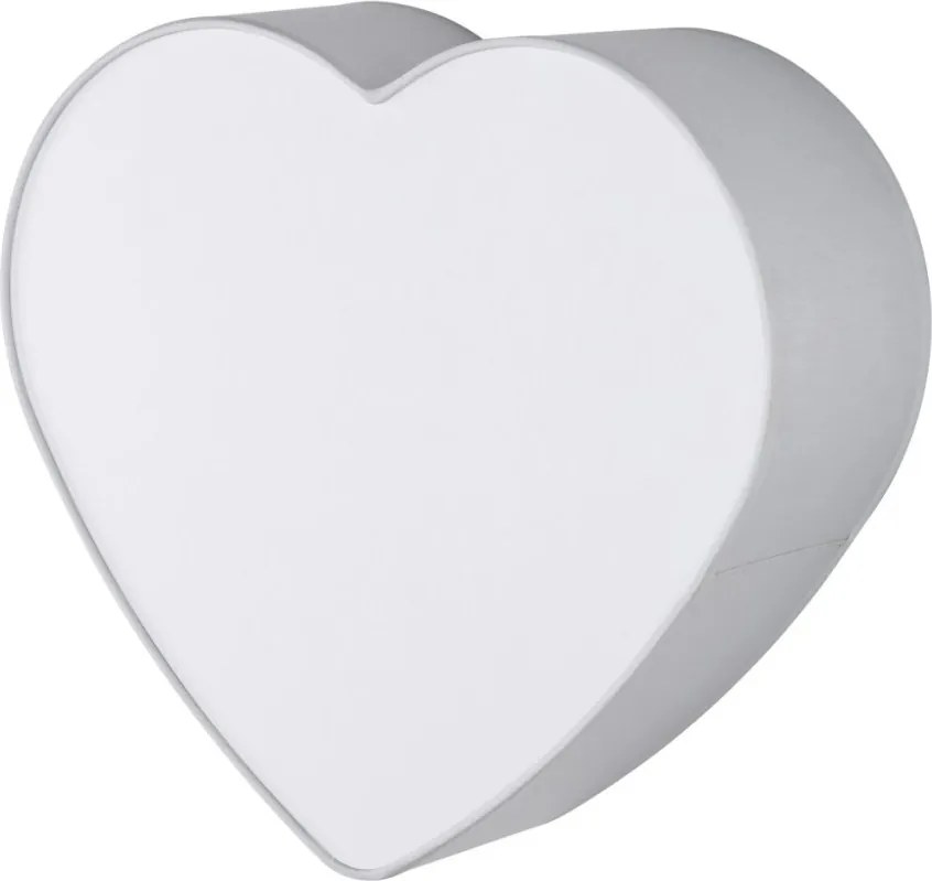 TK LIGHTING 5923 HEART Ernyős Mennyezeti Lámpa Fehér, Szürke E27 IP20