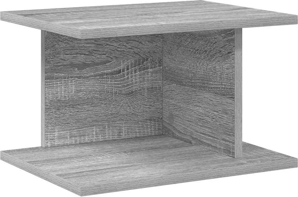 vidaXL Éjjeli asztal Szürke Sonoma 40 x 30 x 25 cm Faanyag