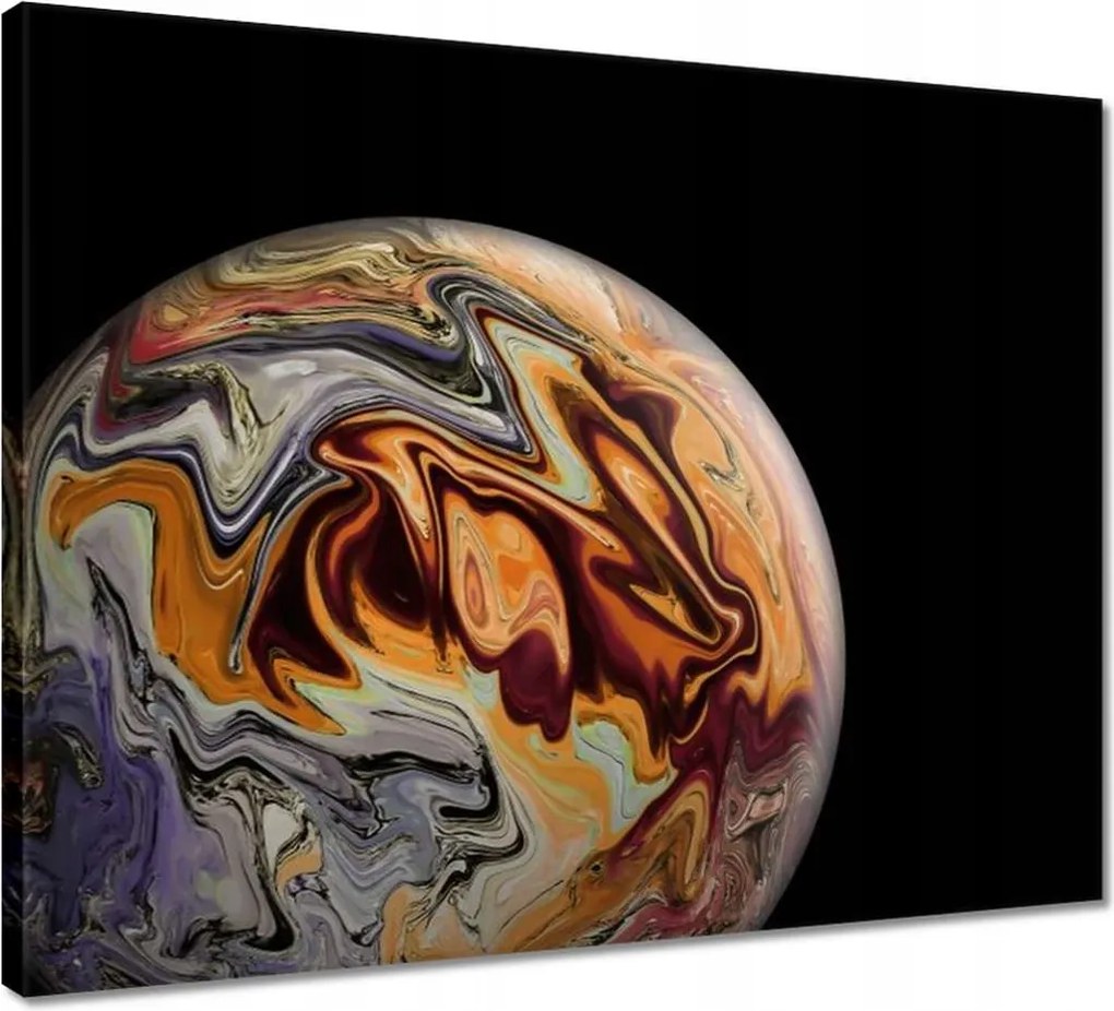 Vászonkép 50x40 Pillantás a világra Gömb