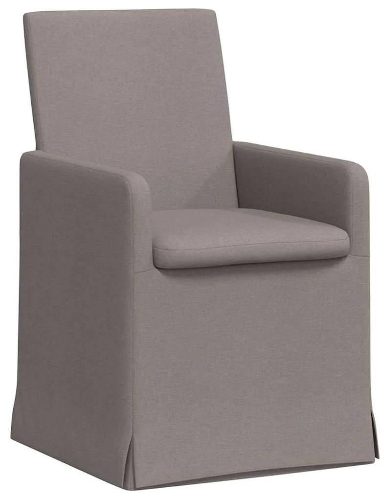 Étkező Székek 2 pcs Tópszínű 57 x 67 x 95 cm szövet