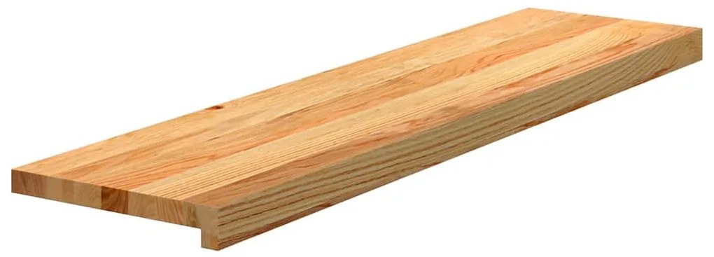 20 db tömör tölgyfa világosbarna lépcsőfokok 100x30x2 cm