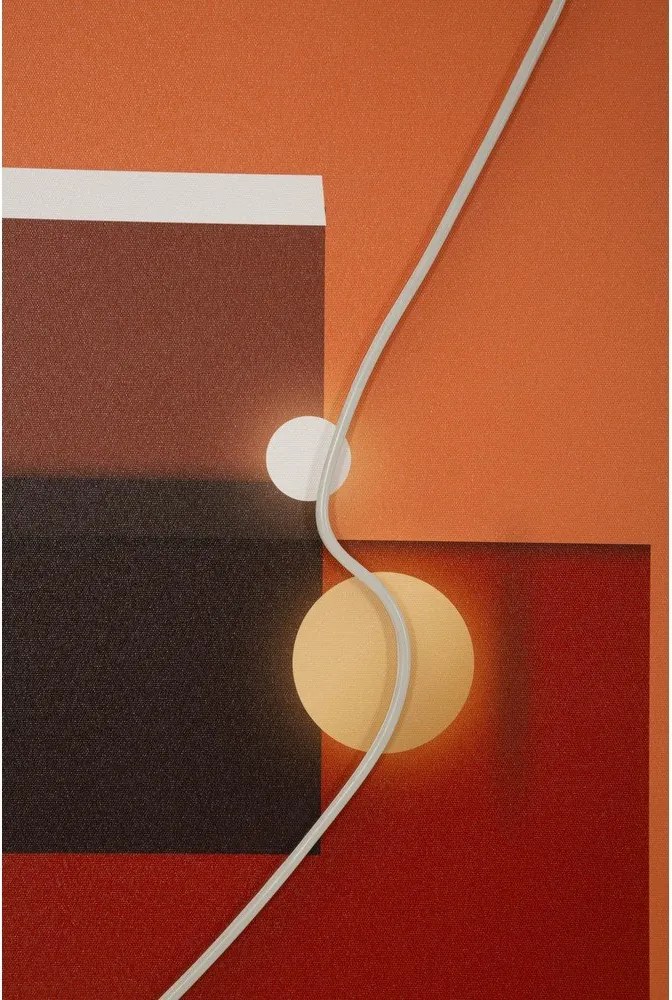 Nyomtatott keretezett vászon kép 50x150 cm LED – Mauro Ferretti