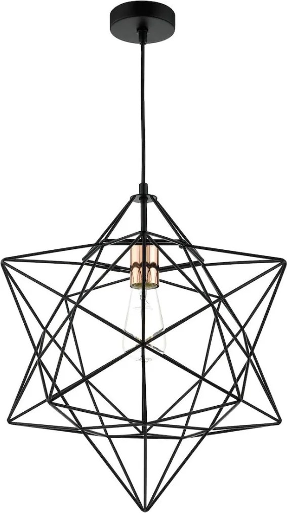 Dar Lighting LUANDA LUA0122 Függőlámpa 1x60W/E27