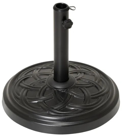 Napernyőtalp kerek Ø 40 cm fekete