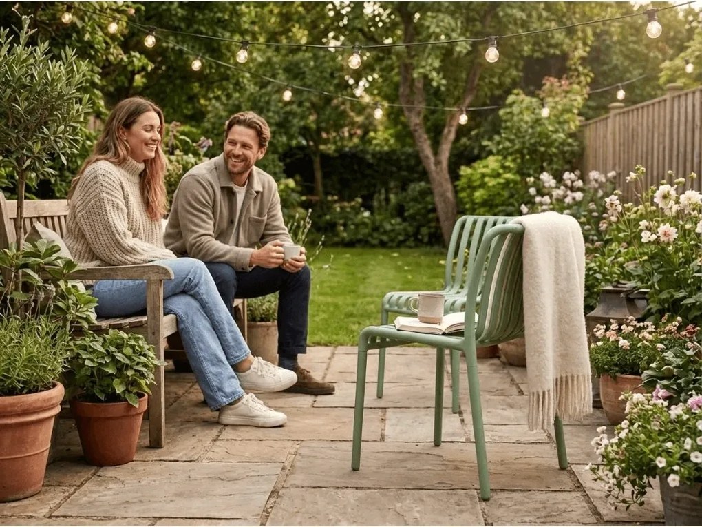 Műanyag szék TREGO, zöld