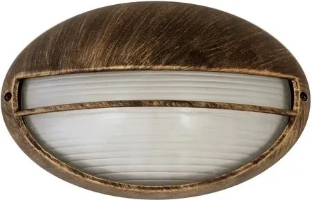 Rabalux kültéri fali lámpa e27 100w antik arany hektor