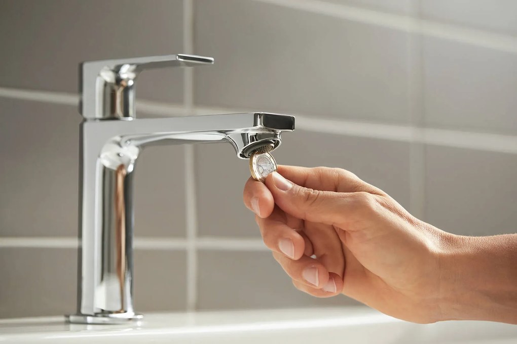 Hansgrohe Rebris E, mosdó csaptelep, CoolStart, króm, 72560000