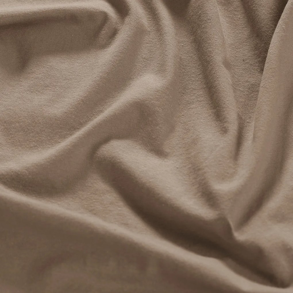 4Home Lycra jersey lepedő dió, 90 x 200 cm
