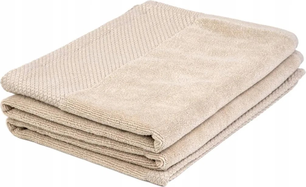 Bowie törölköző velúr bézs 50x90 cm Homla