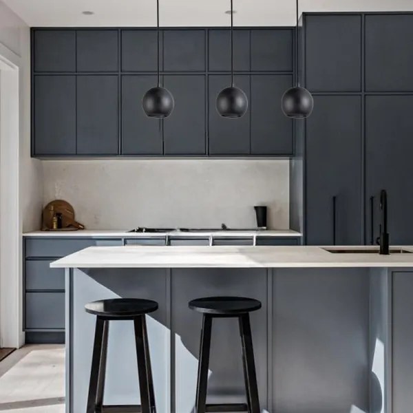 Csillár kábelen 1xGU10/10W/230V, átm. 11 cm, tömör kőris