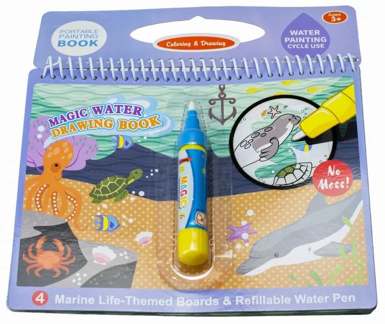 Varázslatos vízzel festés - Tengeri világ