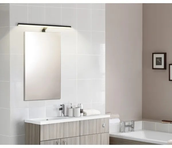 Globo 41923B - JAIME LED fürdőszobai tükörvilágítás 12W 230V IP44 fekete