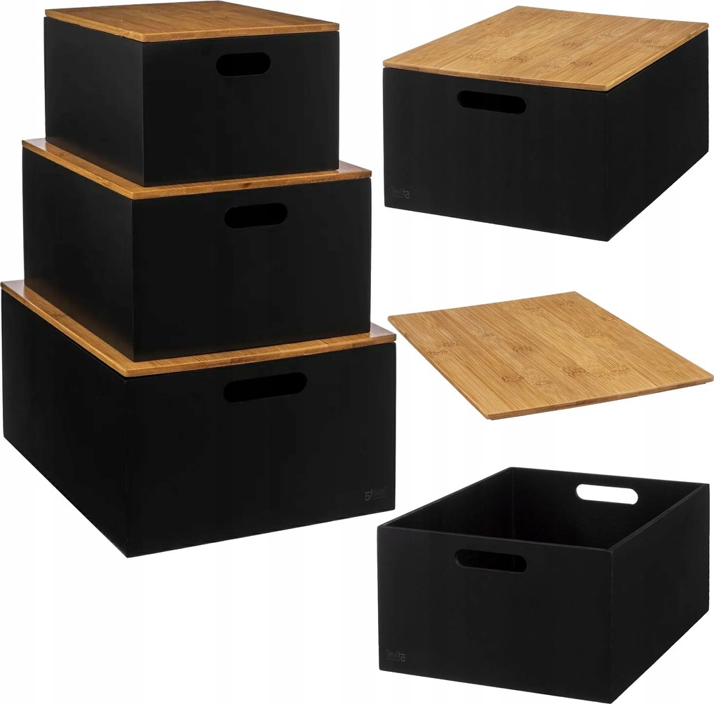 Tároló Doboz Rendszerező Fedél Tároló Doboz Zárható Szett