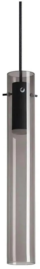 Ideal Lux - LED Csillár zsinóron FLAM LED/10W/230V átm. 6 cm CRI 90 szürke