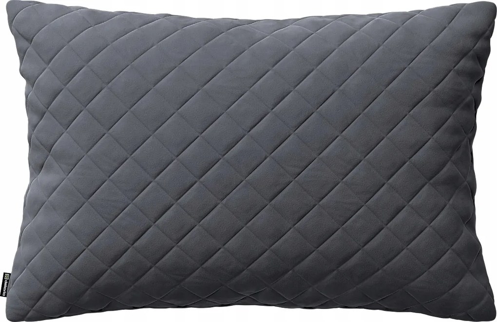 Steppelt párnahuzat grafitszürke velvet 60x40