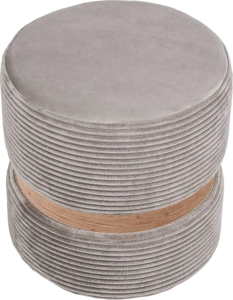 Ring puff - tölgy gyűrű - L46 - barna bársony R