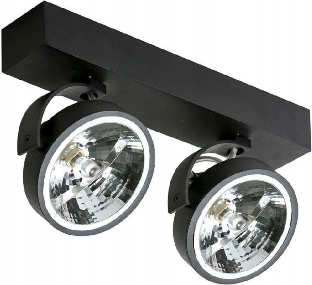 Azzardo AZ1368 Jerry 2 12V fekete spotlámpa