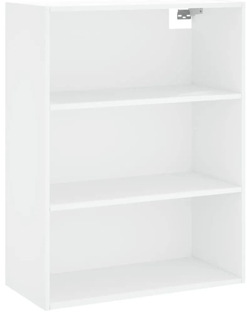 fehér szerelt fa magasszekrény 69,5 x 34 x 180 cm