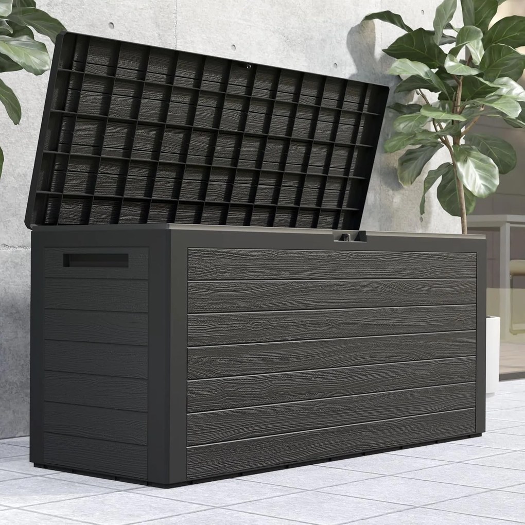 Deuba Woody 280 L tároló doboz - antracit