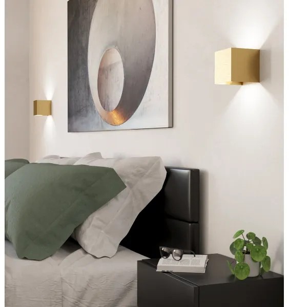 Eglo 901091 - LED Fali lámpa VALMONTONE 2xLED/1,5W/230V 3000K arany