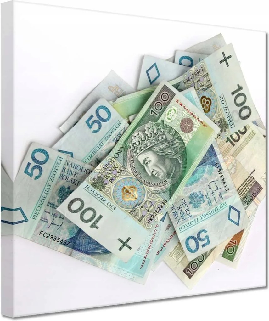 Vászonkép 60x60 Pénz