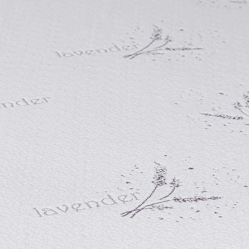 4Home Lavender vízálló körgumis matracvédő, 90 x 200 cm + 30 cm, 90 x 200 cm