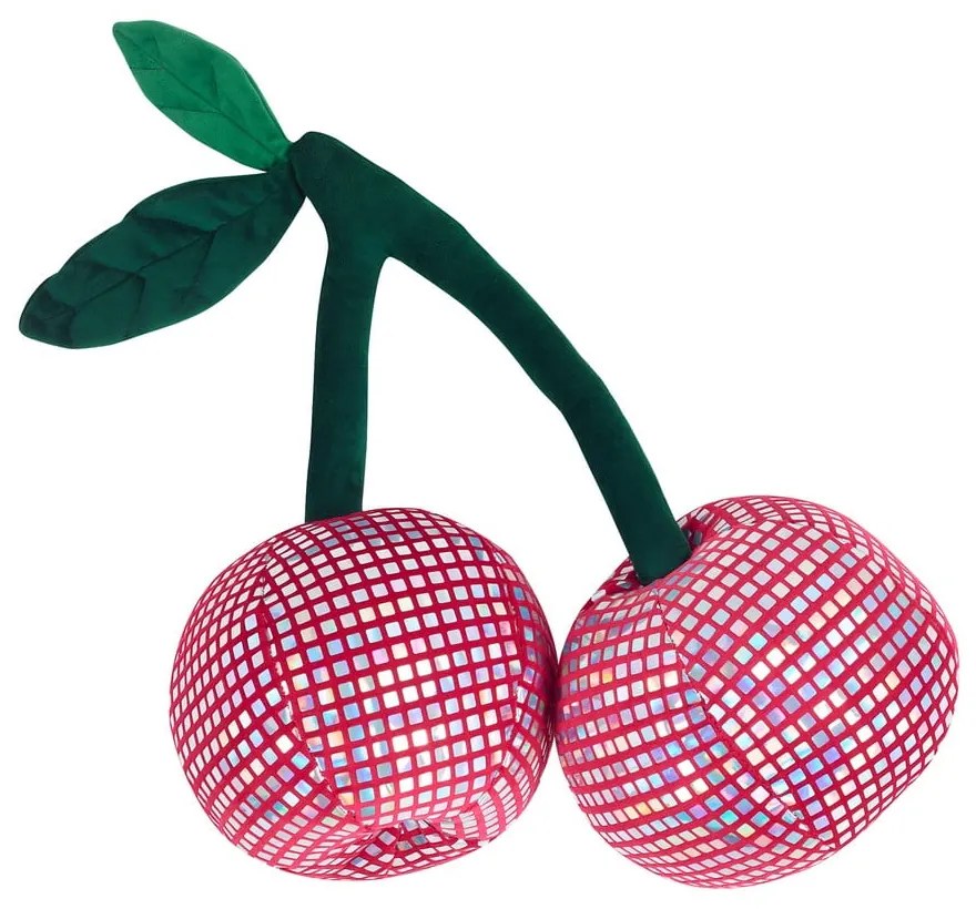 Plüss díszpárna 25x30 cm Disco Cherries – Catherine Lansfield