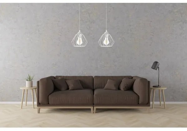 Csillár zsinóron CEED 2xE27/60W/230V