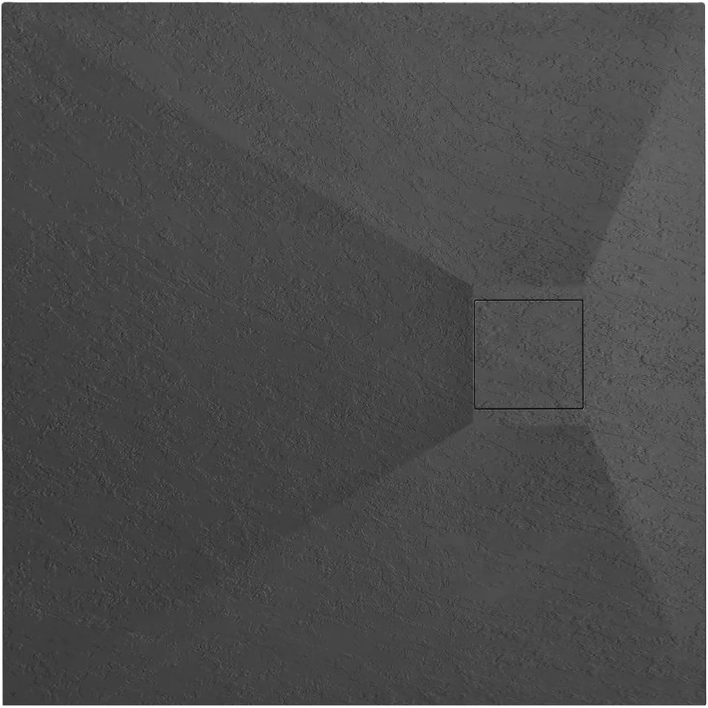 Zuhanytálca Magnum Black 90x90