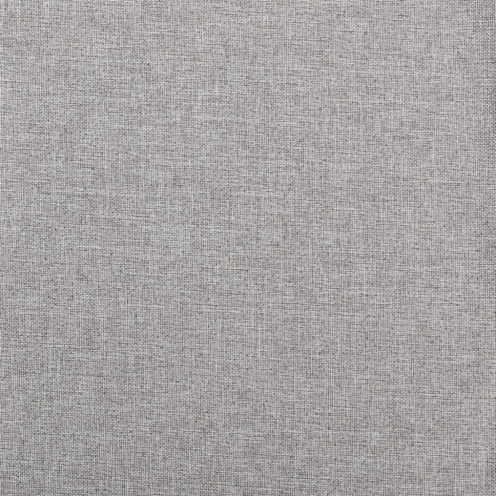 szürke vászonhatású sötétítőfüggöny fűzőkarikával 290 x 245 cm