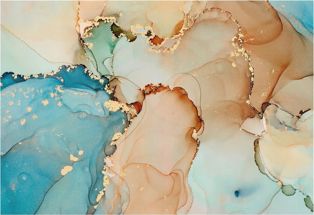 Fali fotótapéta Flizelin a szobába Színes absztrakt 152x104 Ragasztó