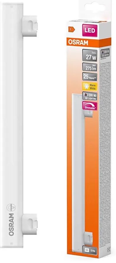 LED Dimmelhető fénycső S14s/3W/230V 2700K 30 cm CRI 90 - Osram