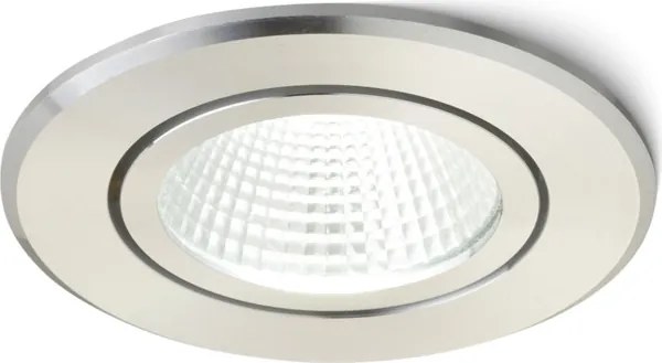 RENDL MIRO süllyesztett lámpa csiszolt alumínium 230V/350mA LED 3W 3000K