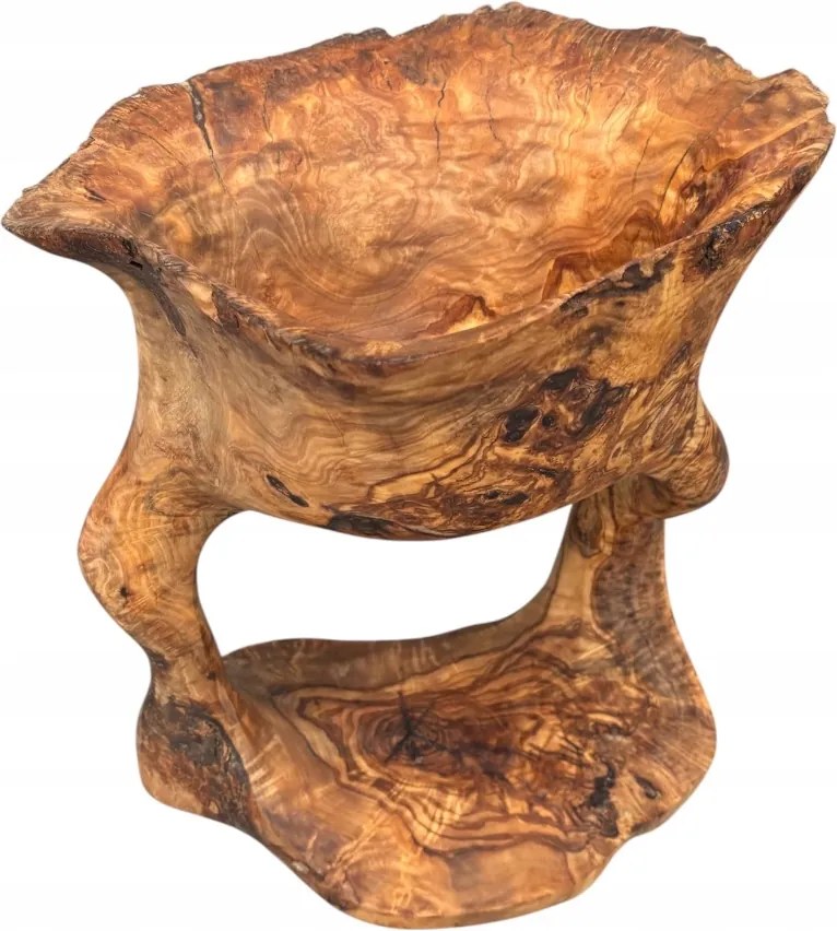 Nagy Olajfa Kehely Tál DMIS30.2 Gyümölcs Bárka