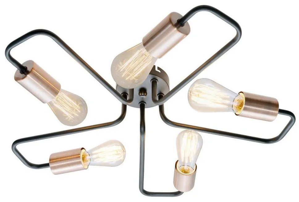 Candellux Felületre szerelhető csillár HERPE 5xE27/60W/230V CA0463