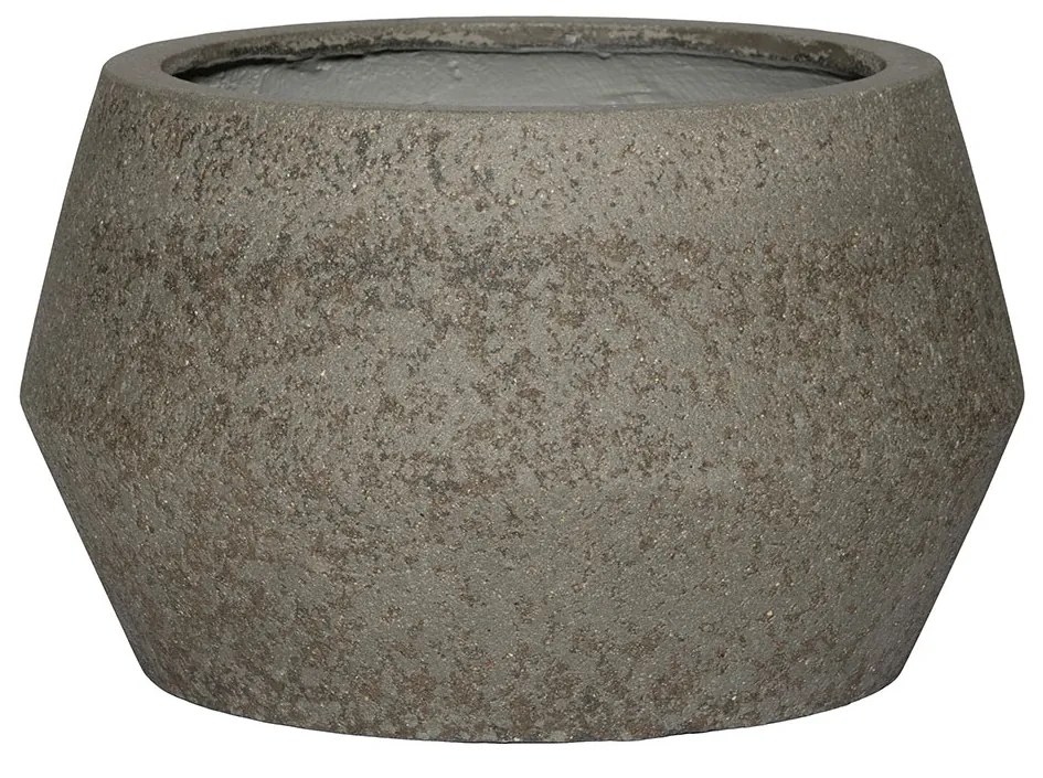 Harley Low virágcserép, szürke diorit, többféle méretben - Pottery Pots méret: S - ⌀ 36, óra. 21,5 cm